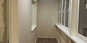 Внутренняя отделка Евровагонкой под покраску
